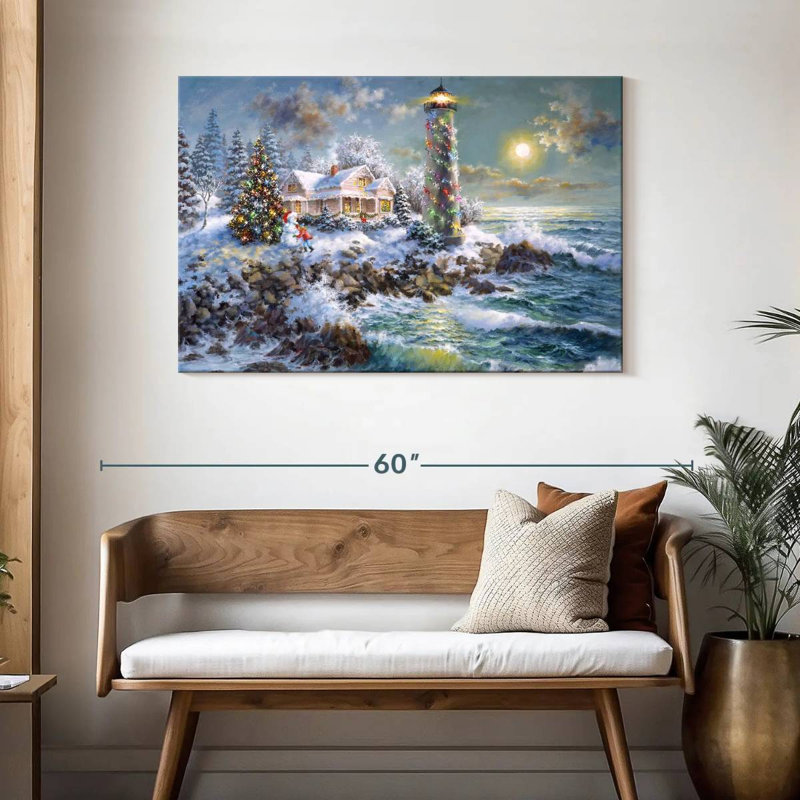 Lighthouse merriment Aletra, H 30 po x l 45 po