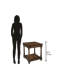 Bulwell Solid Wood End Table