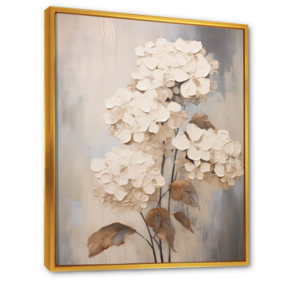 " Vintage Minimalism Hydrangea III "