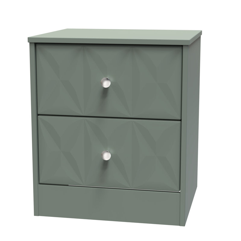 San Jose Bedside Table, Reed Green