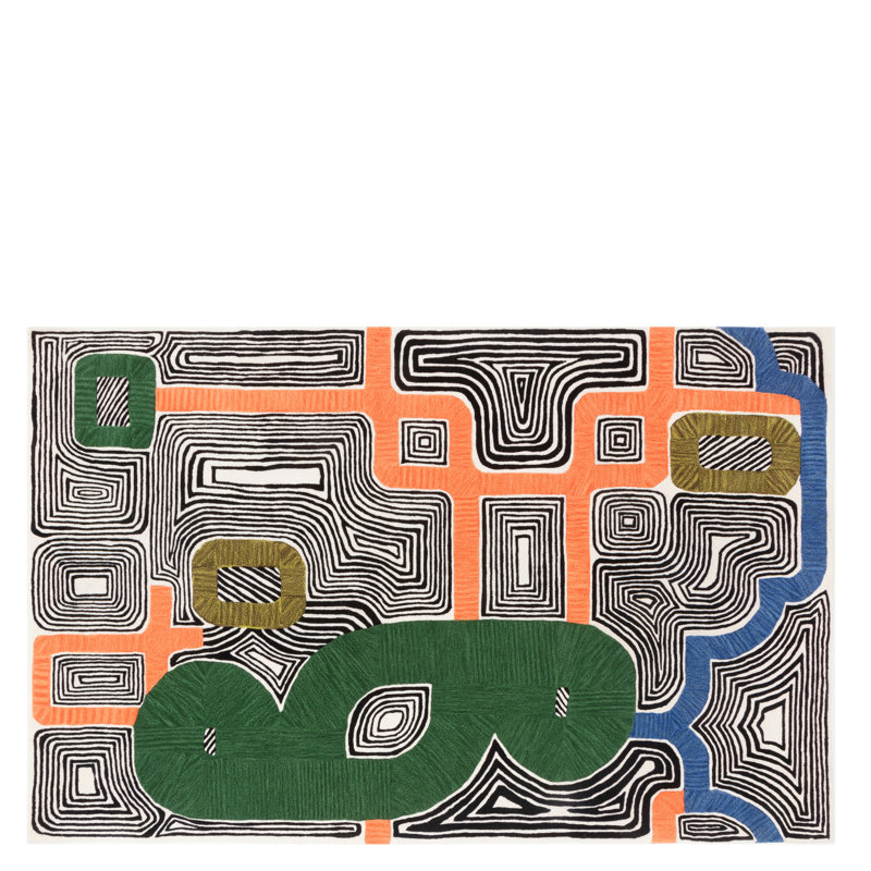 En Allant Aux Baux Cypres Rug, Rectangle 6'7" x 9'11"