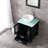 Aldobrando 24.8" Single Bathroom Vanity Set with Mirror-1850544094