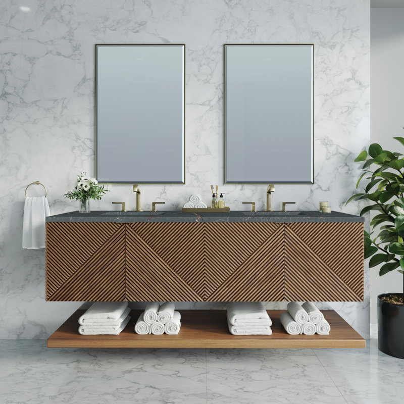 Marcello 72'' W Double Vanity, Parisien Bleu