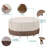 Outdoor Outdoor Garden Furniture Round Cover Courtyard Table And Chair Furniture Cover Protective Cover
