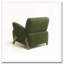 Fauteuil d'appoint en velours 28,15 pouces-313057863