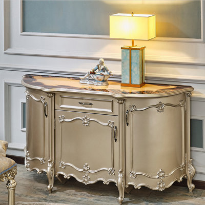 French high-end light luxury sideboard