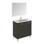 Ensemble de meuble-lavabo simple avec miroir Logic-46357535-125004084