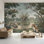 Papier peint formel avec motif rétro Chateau Estate