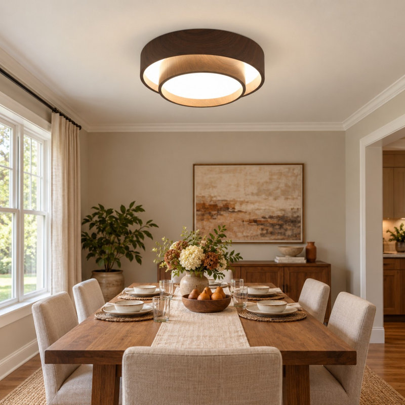 1-Light Integrated LED Flush Mount