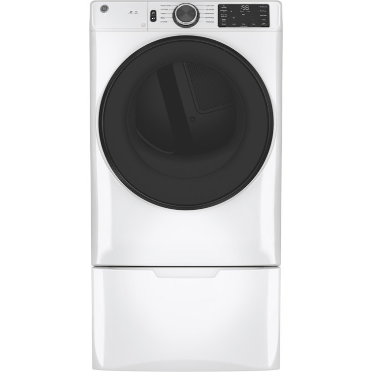 GE Appliances Smart 7.8 cu. ft High Efficiency Gas Stackable Dryer