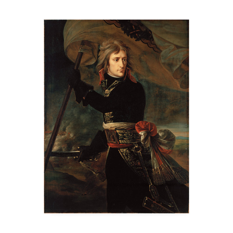 « Napoléon Bonaparte » par gros-impression sur toile tendue, H 47 po x l 35 po x P 2 po