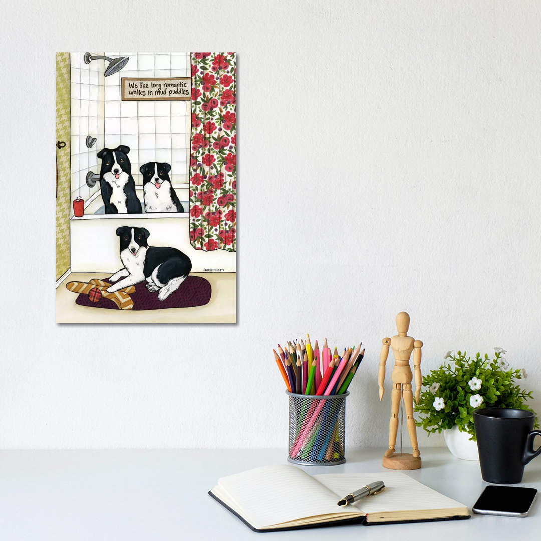 Mud Puddles by Jamie Morath - Print on Canvas