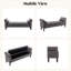 Banc de rangement en velours avec accoudoirs Minaal-98855691-113033315