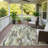 Machine Washable Indoor/Outdoor Chantille ACN2329 Stripes Rug-1064661001