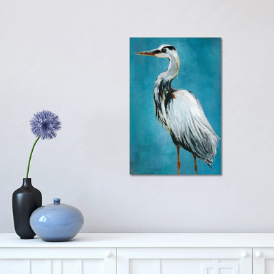 Great Blue Heron II by Carol Robinson - Print on Canvas