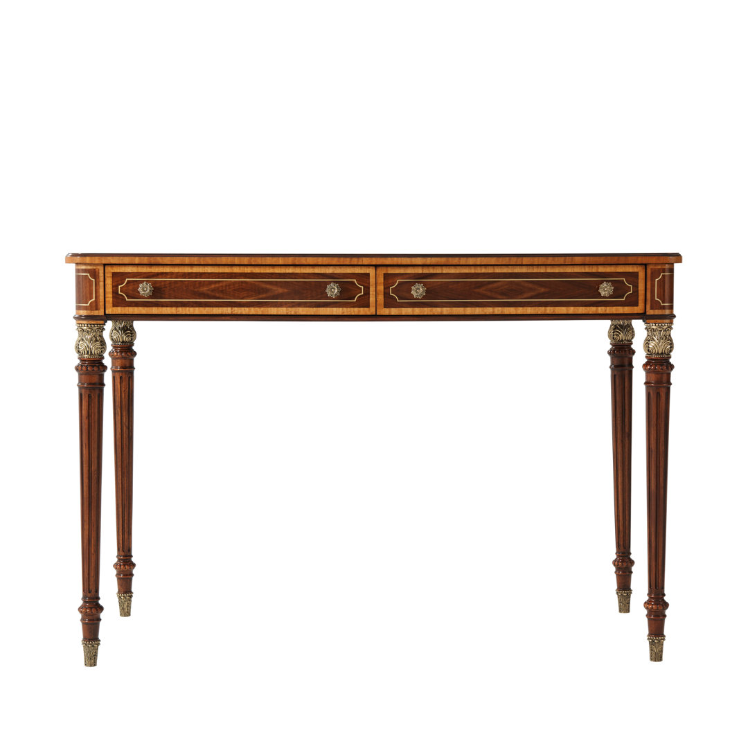 Morley Solid Wood Writing Desk Theodore Alexander