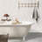 Terra Bella 4 in. x 12 in. Honed Marble Subway Floor and Wall Tile