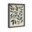 Oliver Gal Leaf Linen II Floral and Botanical - Luxury Shadowbox Framed Wall Art-143001008-143001013