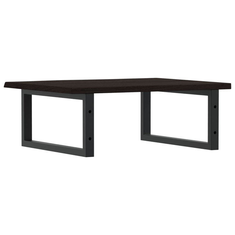 Ariceli 60cm Solid Wood Bathroom Vanity Top, Black