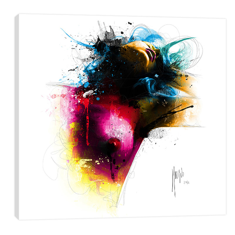« diane », impression sur toile tendue, H 36 po x l 36 po x P 1,5 po