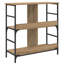 Bookshelf Office Book Shelf Storage Cabinet Book Rack Engineered Wood-1806658330