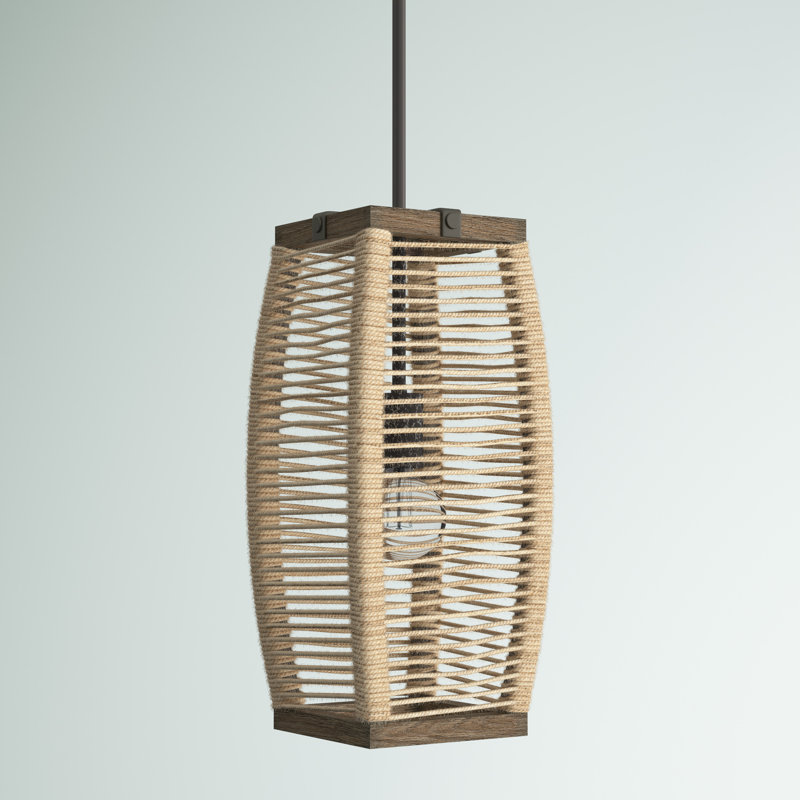 Luminaire suspendu géométrique à 1 lumière Dubaï