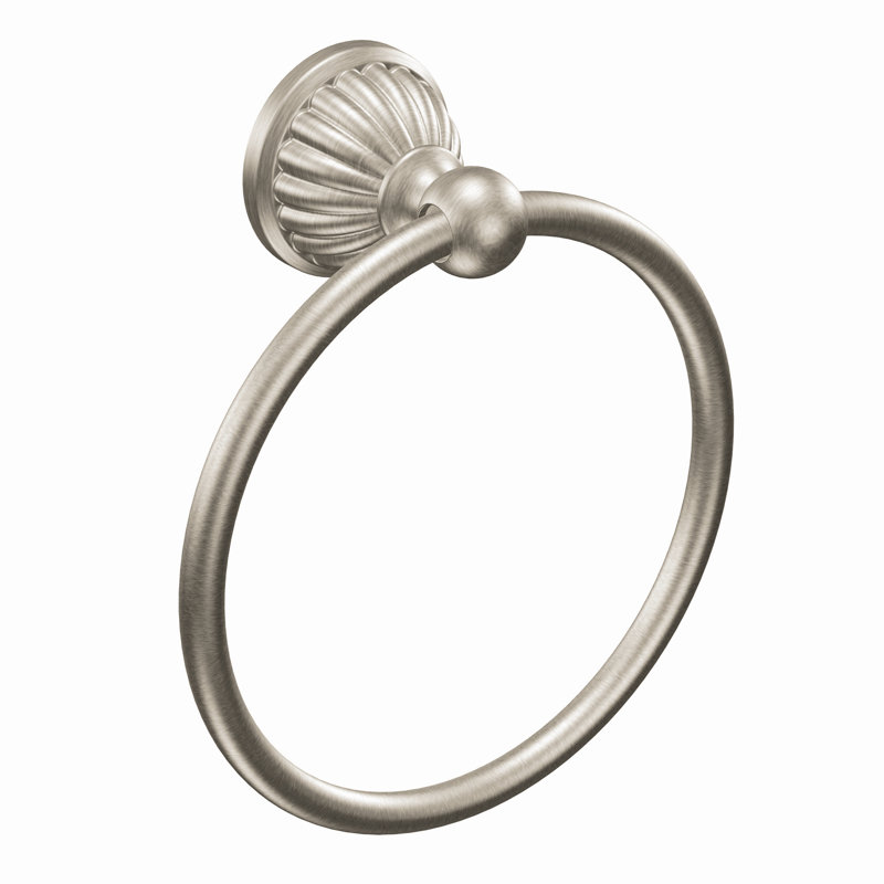 Addington Towel Ring in Brushed Nickel