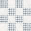 Carreau de porcelaine Prestige 8x8 Deco Floriana Statuario-129086619