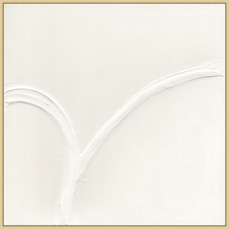 «Mute Curves 3», reproduction encadrée sur toile