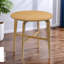 Tables de salle à manger robustes en bois aggloméré rond (table seulement, sans chaises, avec plateau et pieds), cuisine moderne