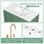 Meuble-lavabo 36 po avec lavabo 36 po - 4 tiroirs variés et portes à fermeture douce, fabrication en bois massif-106626723