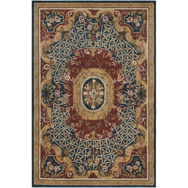 Alva Hand Tufted Wool Oriental Rug, Rectangle 2'3" x 4'
