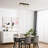 Shura Light Square Ceiling Light With Rotatable Heads, Integrated LED Bulbs, Flush Mount, 3000K, 1820 Lmn-113674673-113674676
