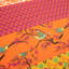 Royal Empire Tangerine 100% Cotton Reversible 3 Piece Duvet Cover Set-1053204396