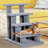 Basilton Multi-Level 4 Tier Pet Stairs Dog Cat Climber Sleeper Cat Scratch Post-92615654