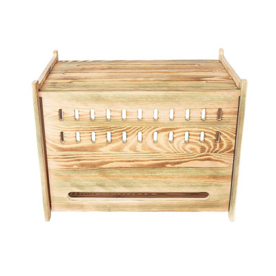 Tablette de rangement en bois en bois