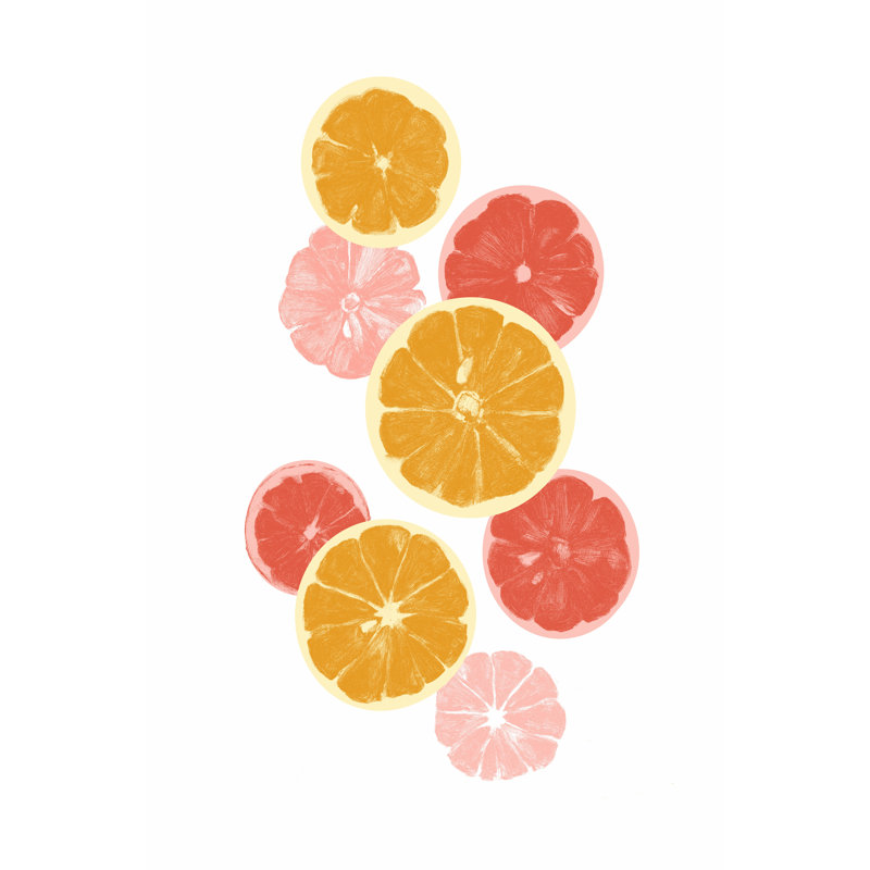 Fête des fruits I, H 18 po x l 12 po
