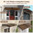 Topbuy 80'' W D Polycarbonate Cover Retractable Door / Window Awning