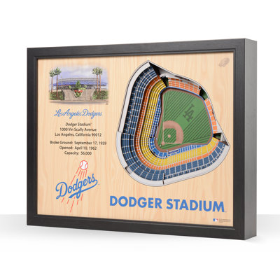 MLB 25-Layer StadiumViews 3D Wall Art