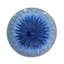 Bain d'oiseaux de 17,32 pouces de diamètre, céramique gris-bleu, dégradé appliqué à la main, eau peu profonde et sécuritaire pour les oiseaux, utilisation extérieure dans un bain extérieur en céramique de 17 po à l'extérieur, finition dégradée, large bassin, design, fait à la main,