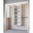 Modular Closets Closet System Walk-In Sets, 2 Double Hanging Unit with Shelf Tower-101603273