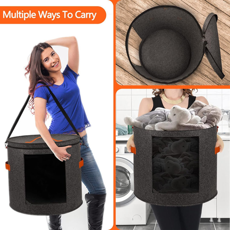 Latitude Run® Fabric Bin
