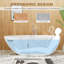 Baignoire autoportante 67 po L
