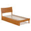 Phoenix Wood Platform Bed with Trundle-223210850-223210853
