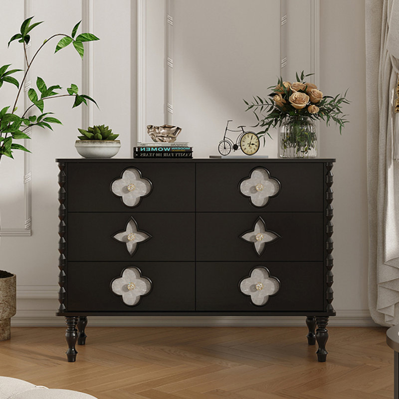 Armoire de rangement minimaliste de style français