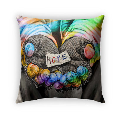 Housse de coussin carrée extérieure/insert