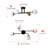 4*G9-Light Rustic Dimmable Semi-Flush Mount Light