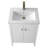 Laval 24" Single Sink Freestanding Bathroom Vanity with White Ceramic Top-105208961-105208973-119711649