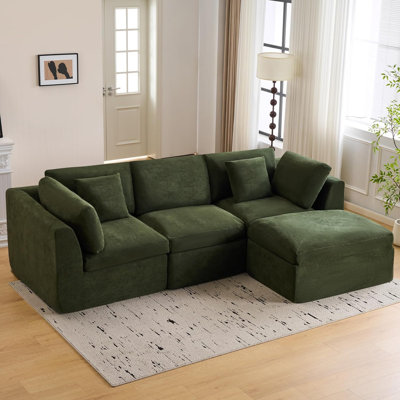 Canapé modulaire désossé 110 po Comfy Cloud
