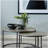 Hanover Grey 2-Piece Round Nesting Coffee Table